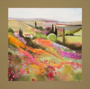 Marie Christine paysage pastel 12-17 